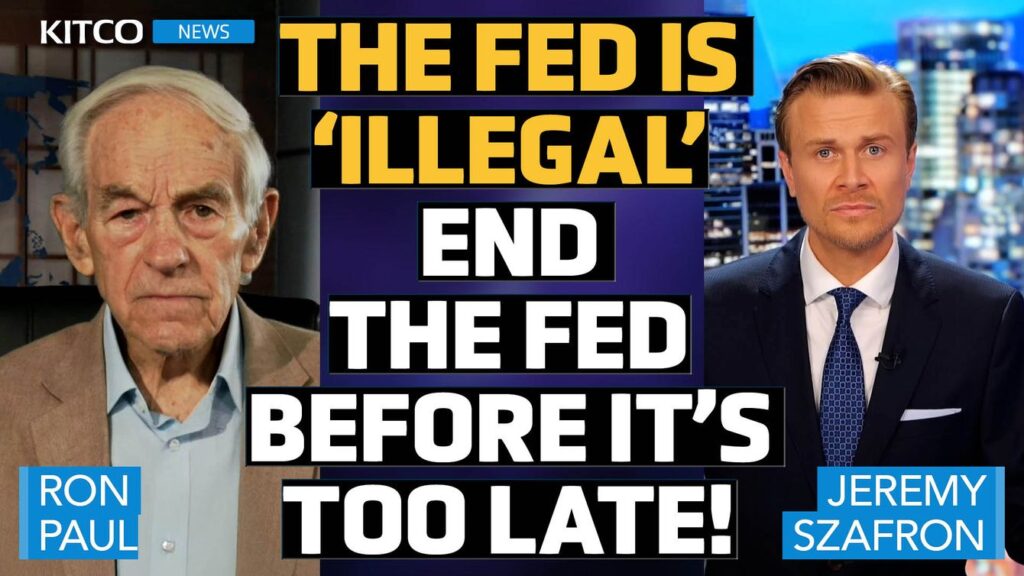 Is the U.S. Economy On the Brink? The Fed is ‘Illegal’ & There are ‘Cracks in the Empire,’ Gold Price to Quadruple if This Happens, Says Ron Paul