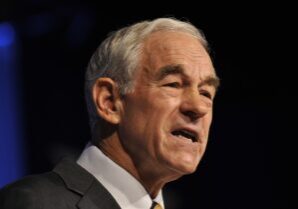 US Republican presidential hopeful Rep. Ron Paul of Texas addresses the Family Research Council's Values Voter Summit in Washington on October 8, 2011.    AFP PHOTO/Nicholas KAMM (Photo credit should read NICHOLAS KAMM/AFP/Getty Images)